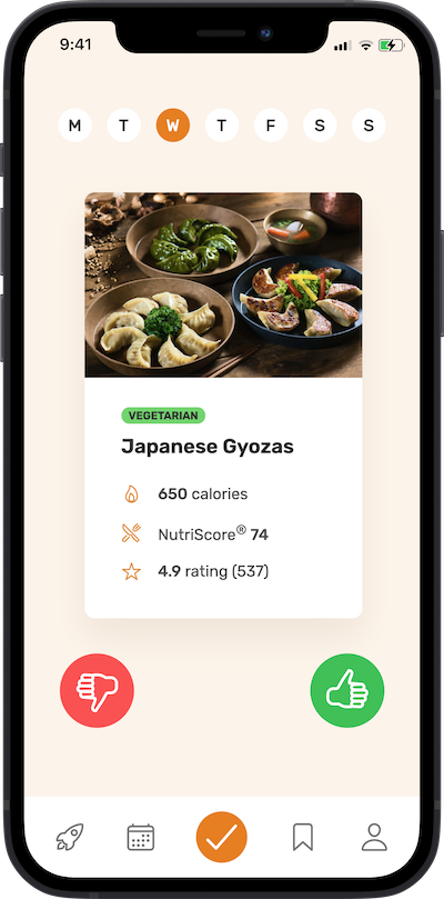App weekly plan
